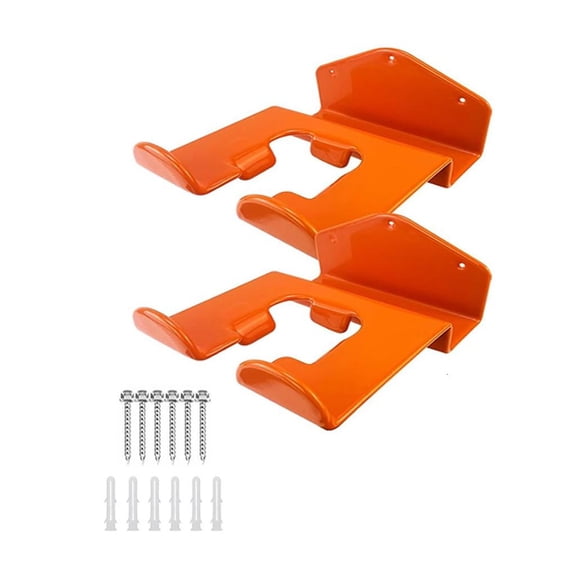MOMOJIA Adjustable Length Weeder Trimmer Rack Wall Mounted Holder for Landscaping Tool