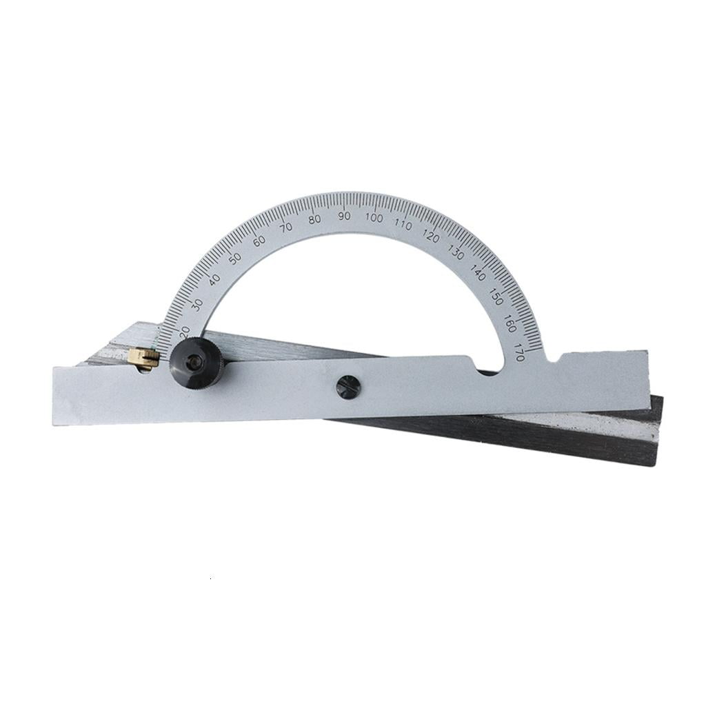 MOMOJIA Adjustable Protractor Angles Ruler Carbon Steel Gauges for Precisions Woodworking