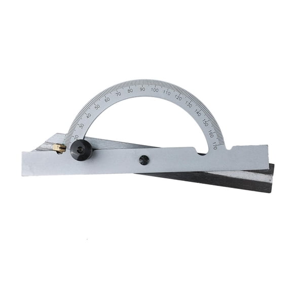 MOMOJIA Adjustable Protractor Angles Ruler Carbon Steel Gauges for Precisions Woodworking