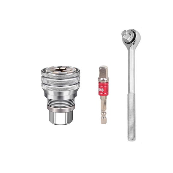 MOMOJIA Adjustable Universal Socket Wrench Grip Adapter 10-19mm Hexagonal Head Nuts And Bolts Driver Tool