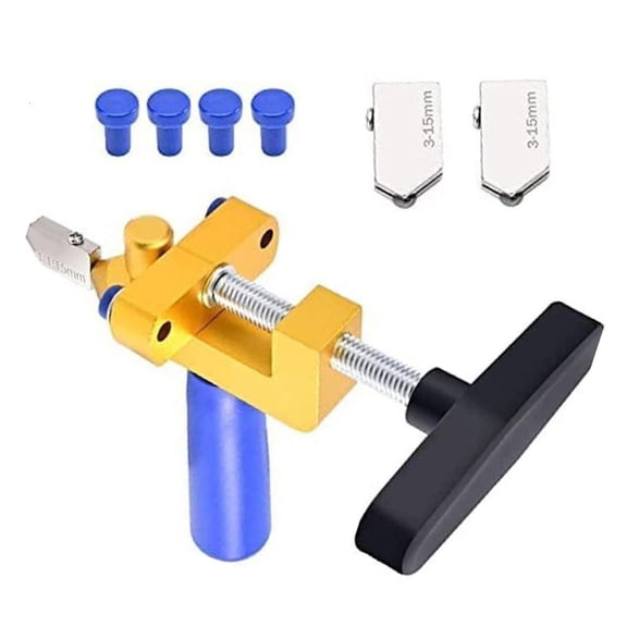 MOMOJIA 2 In 1 Tile Cutter Breaking Pliers Glass Cutting Tool for Precise Cutting and Enhances Efficiency with Ergonomic Handle