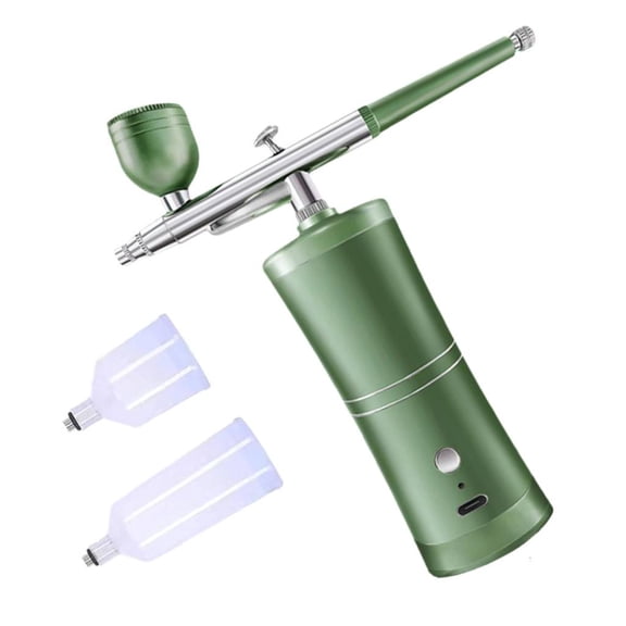 MOMOJIA Airbrush Air Brush Spray Guns 3 Gear Adjustable for Makeup Nail Paint Cake