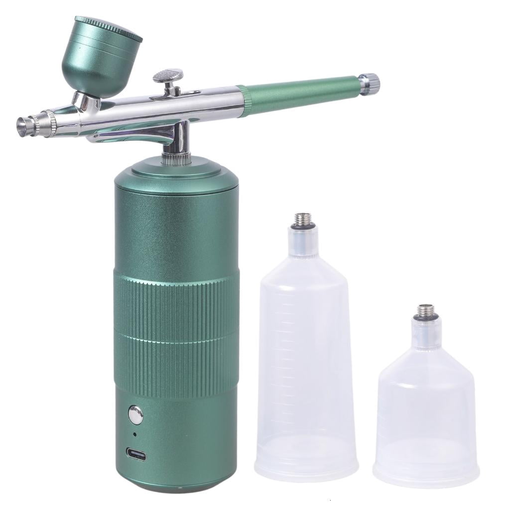 MOMOJIA Airbrush Nail With Compressor Portable Airbrush For Nails Art Cake Makeup