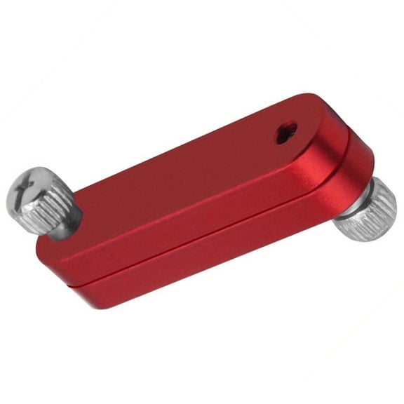 MOMOJIA Aluminum Adjustable Ruler Stop Block Limit Block Ruler Positioning Block Easy to Use for Precise Woodworking & Marking