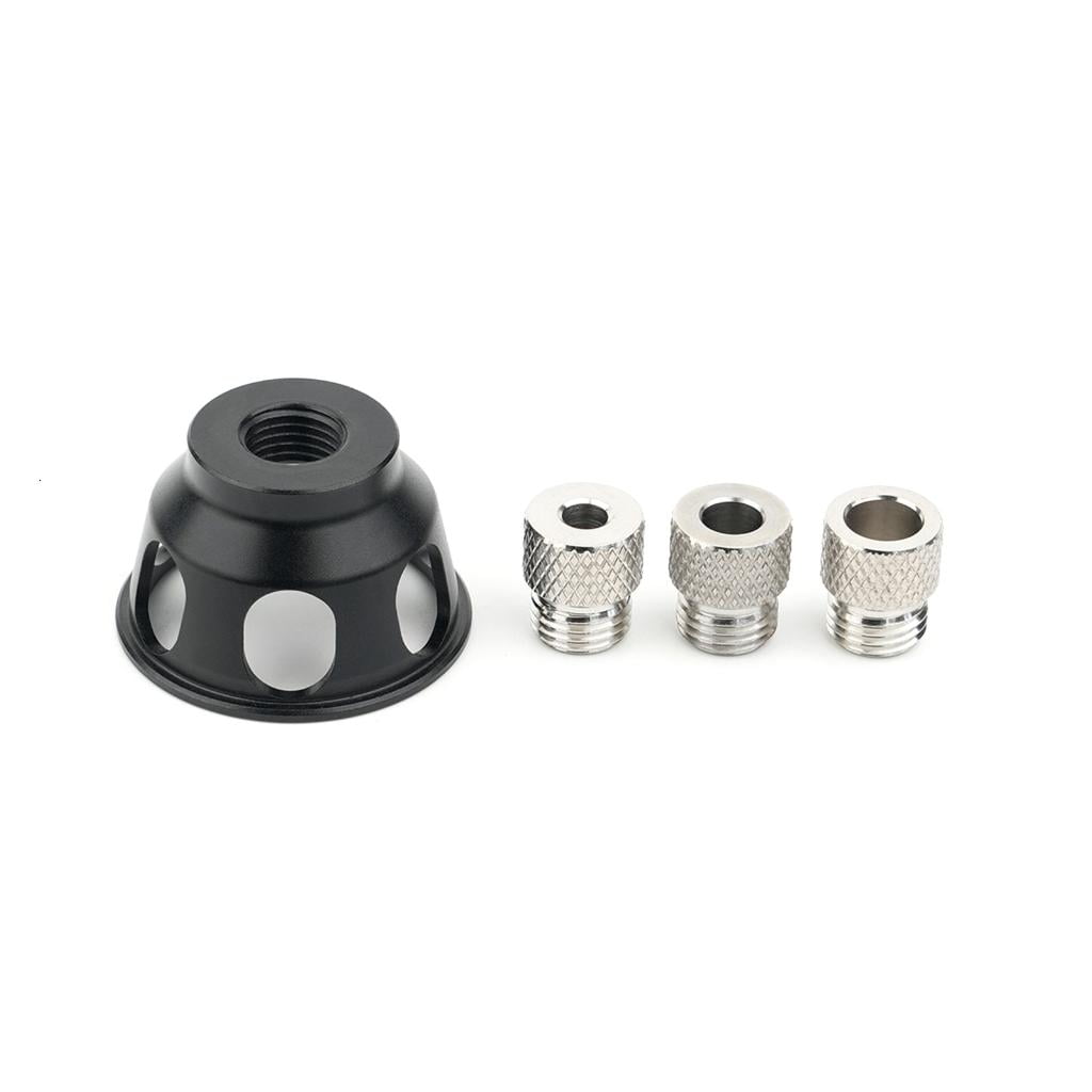 MOMOJIA Aluminum Alloy Doweling Jig Positioner Drill Guide Locator with Adjustable Multi Hole Settings for Precise Drilling