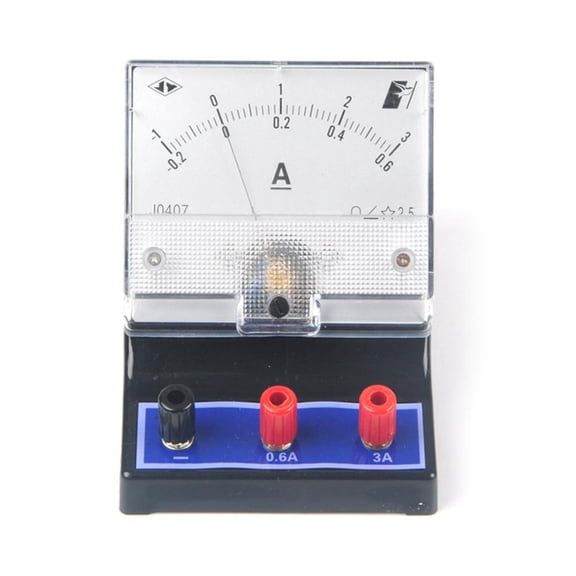 MOMOJIA DC Galvanometer Amperemeter Laboratory Apparatus for Students Labs Class Measuring Instrument Ampere Ammeter Detector