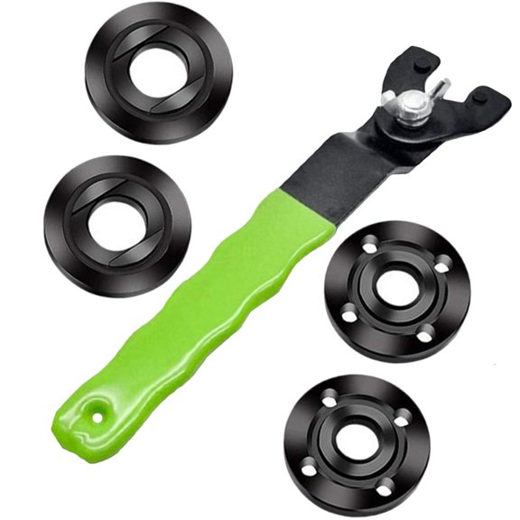 MOMOJIA Angle Grinder Quick Releases Nut with Adjustable Spanne for Smooth Disc Removal