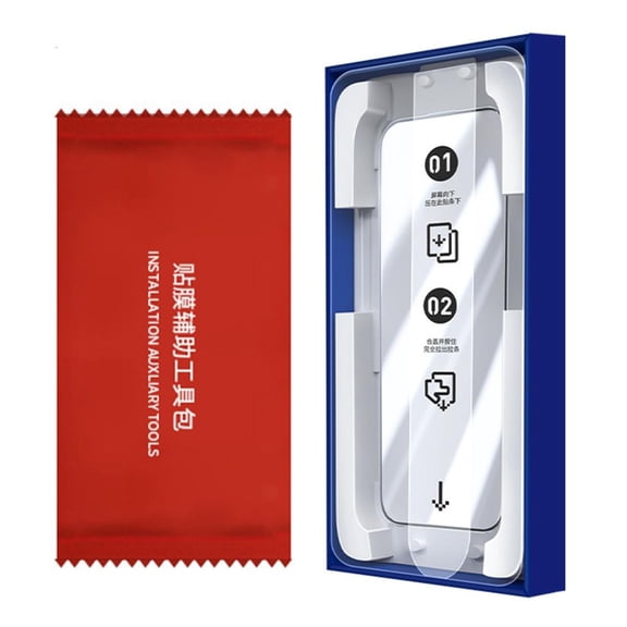 MOMOJIA Anti Fingerprint Scratch Resistant Screen Protector Film For Phone 17 Models Includes Dust Less Installation Tools
