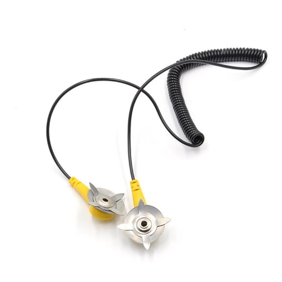 MOMOJIA Anti Static Wrist ElectrostaticW1re1essAdjustable ESD Discharge Cable Wrist Band Anti Static Wrist Accessories