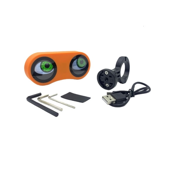 MOMOJIA Archfiend Eyes Pedalcycle Taillights, Telecontrol for Photo Upload In Multiple Modes, Waterproof Rechargeable LED Pedalcycle Taillights, Motorcycle and Scooter Equipment