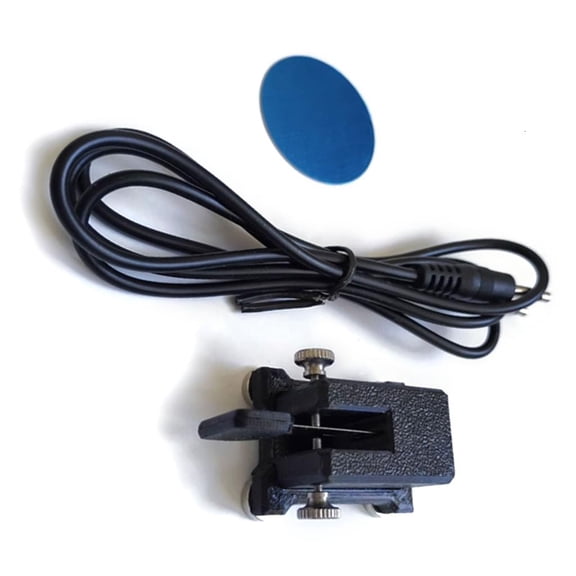 MOMOJIA Automatic Morse Code Keyer With Magnetic Base Stable Single Paddles Design Adjustable Contacts For CW Operation
