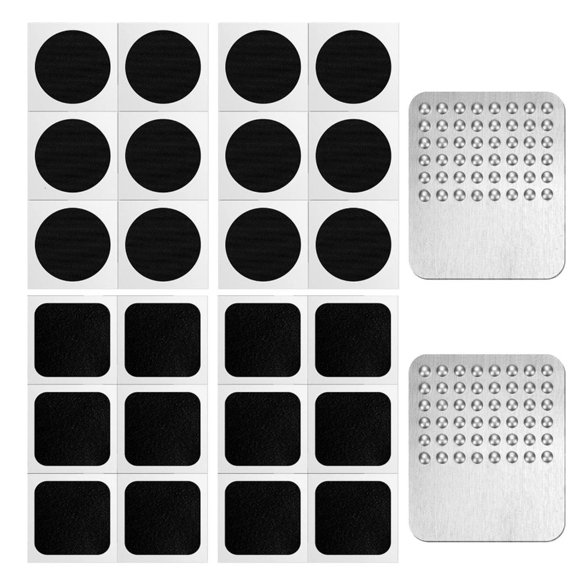MOMOJIA Bike Tire Repair Patches Natural Rubber Bicycles Round Tire Repair Patches for Quick and Easy Puncture Fixing