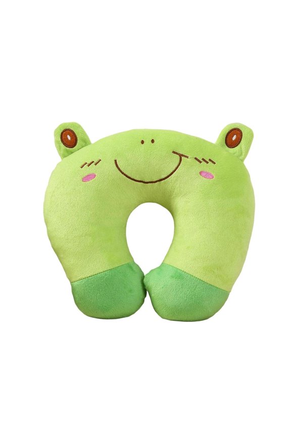 Breathable Travel U Shape Neck Pillow Lightweight Compacts CartoonAn1ma1Cushion For Airplanes Car And Office Comfort