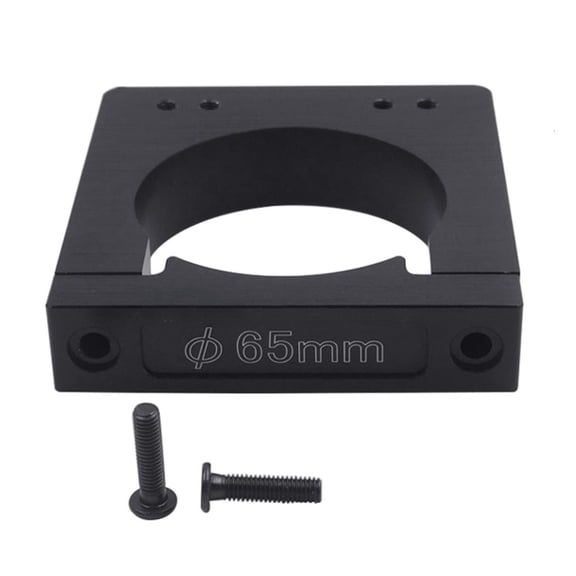 MOMOJIA CNC Engraving Machine Spindle Motor Fixture Mounting Base Bracket 50/65/80 Dia