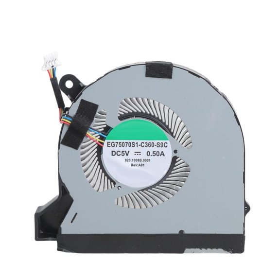 MOMOJIA CPU GPU Fan Laptops Cooling Fan DC5V 4Pin Radiators for V17 VN7-793G / V15 VN7-593G