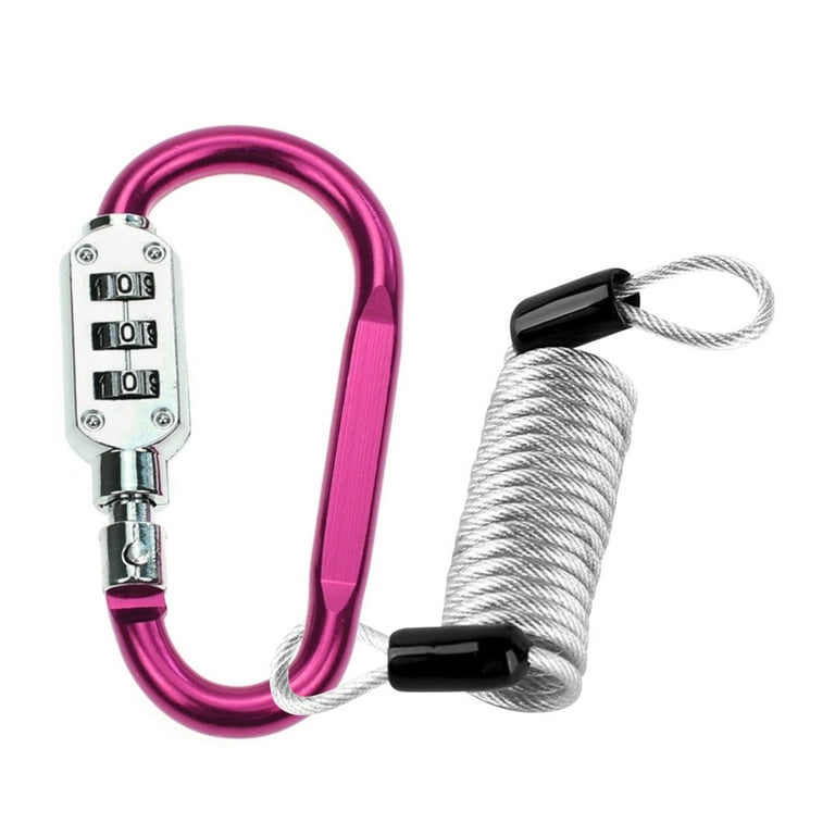 9090 Logo Carabiner③ Miller® Twist-Lock Carabiner H-7964 - Uline