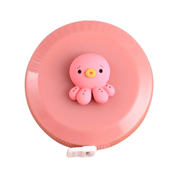 MOMOJIA Lightweight Tape Measure Retractable Mini Cartoon Measuring Tape for Body Sewing
