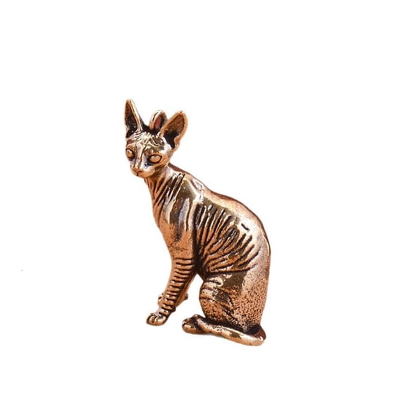 MOMOJIA Cats FigurinesAn1ma1Statue Cats Decorative Objects Table Ornament Home Decors