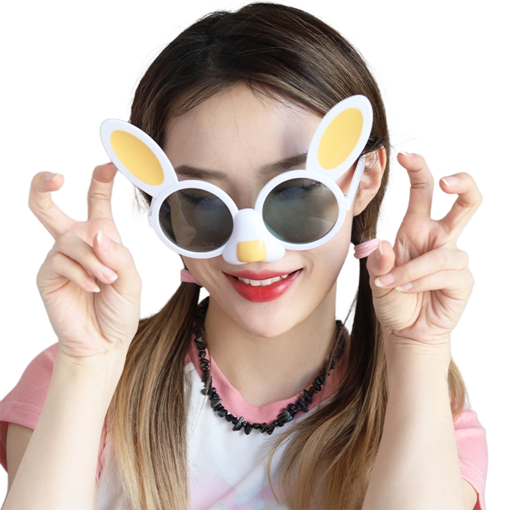 MOMOJIA Child Rabbit Eyeglasses Frame forC0sp1ayEaster Gifts Fancy ...