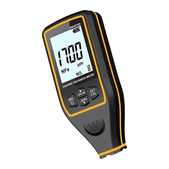 MOMOJIA Coating Thickness Meter Featuring Innovative Accurate 0-1700 Microns Detection Lightweight Construction Coating Check