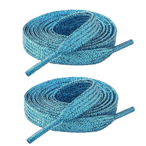 MOMOJIA Color Changing Shoelaces Flat Polyester Shoe Laces For Sneakers Athletic Shoe