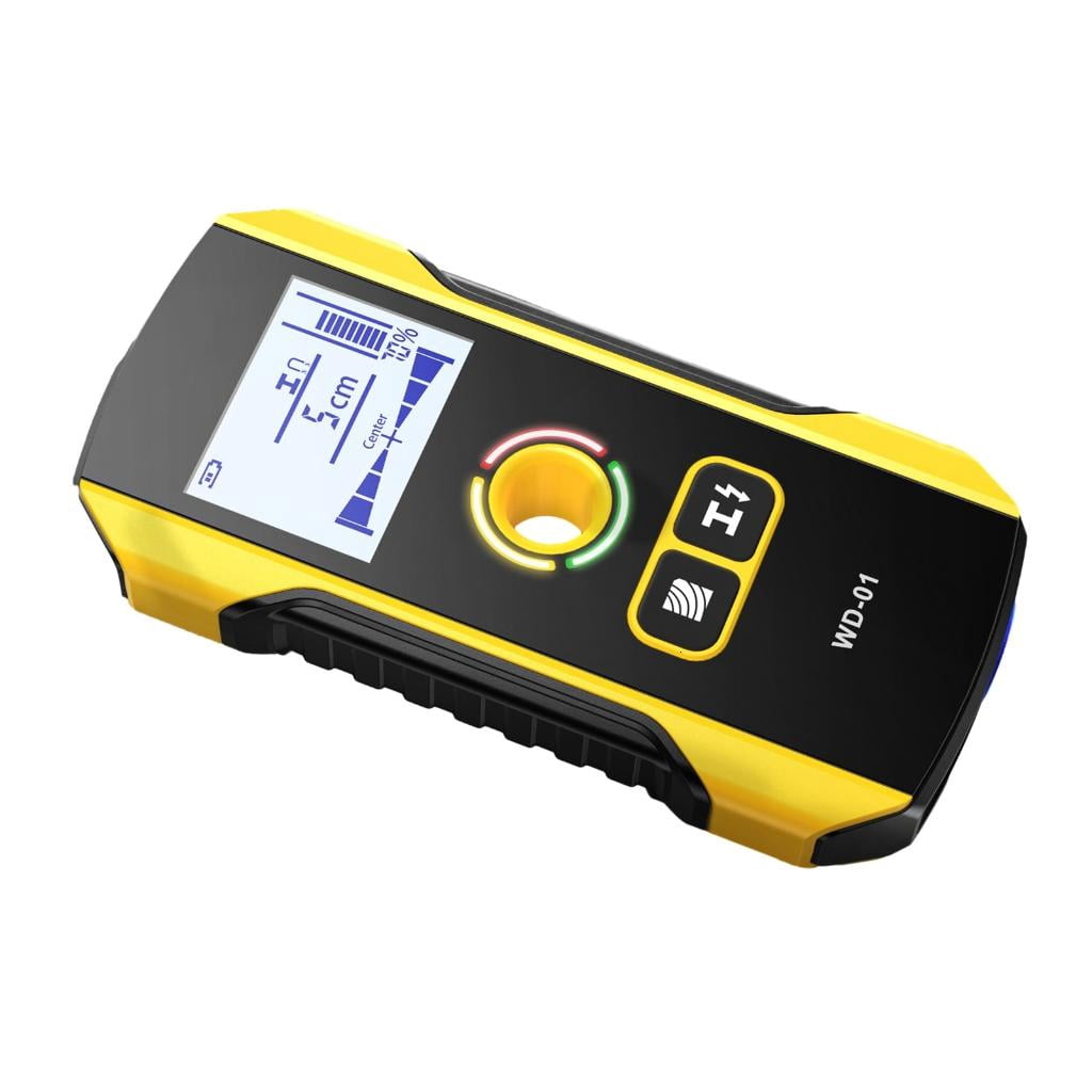 MOMOJIA Wall Scanner Handheld Electronic Studs Detector with Backlit Buzzer Alarm for Wood Metal Detection Portable Detector