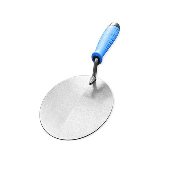 MOMOJIA Comfortable Grip Professional Stainless Masonry Trowels for Bricklaying Plastering Work Smoothing Mortar Efficient Work