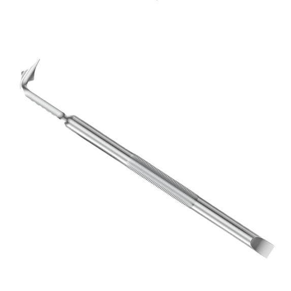 MOMOJIA Compact Double Head Screwdriver 90 Degree Angled Shaft Alloy Steel Nonslip Grip