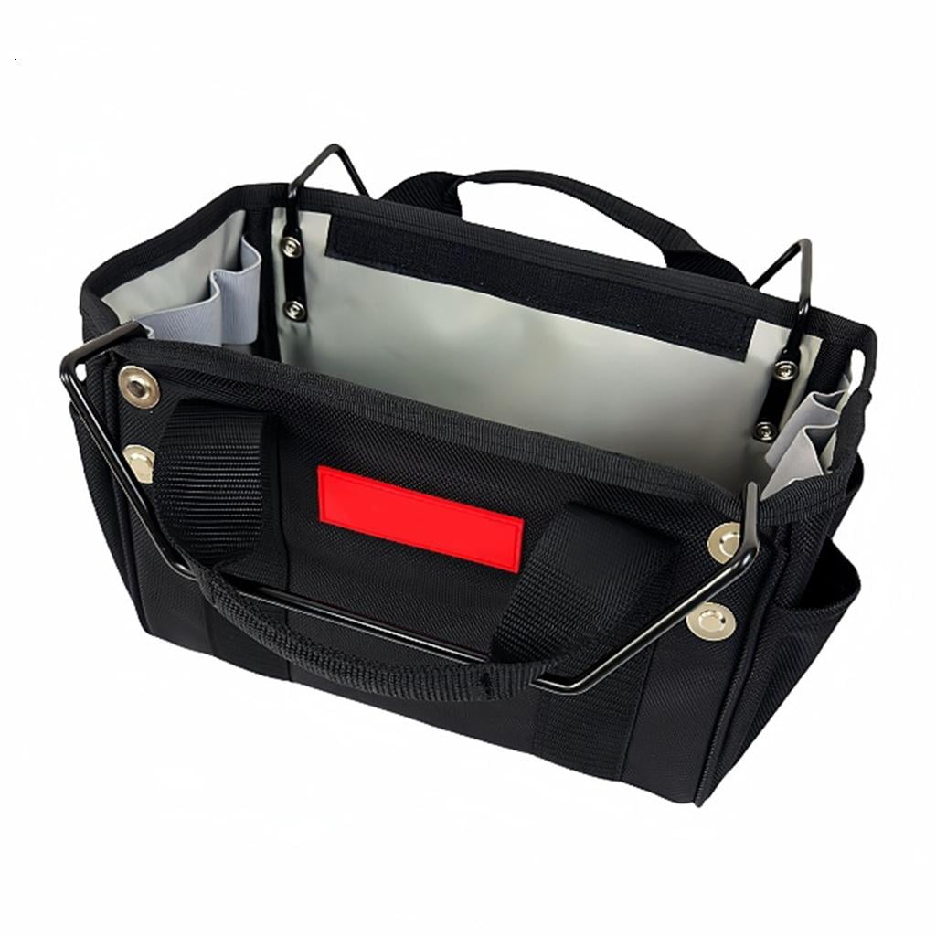 MOMOJIA Professional Telescoping Ladder Tool Bag with Multi Pockets and Compartments
