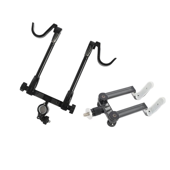 MOMOJIA Compacts Carbon Fishing Rod Stand easily Setups Portable Rear Bracket Poles Stand For Freshwater and Saltwater Use