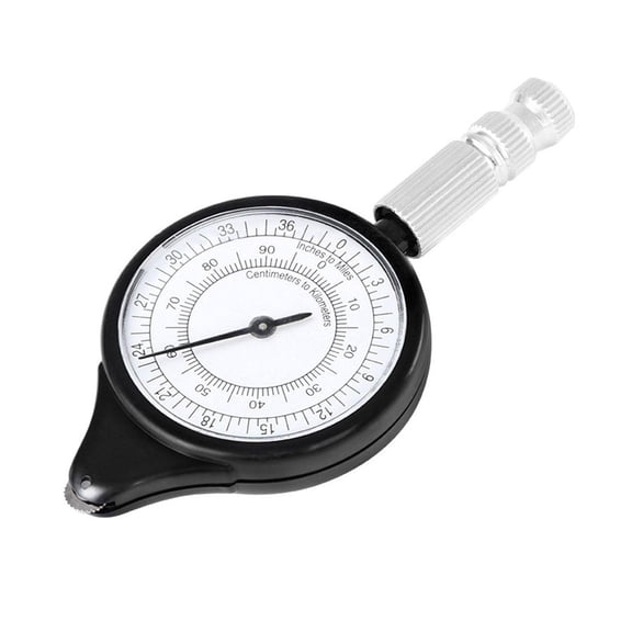 MOMOJIA Outdoor Map Measurer Metal Wheel Mini Outdoor Navigation Tool for Camping Hiking