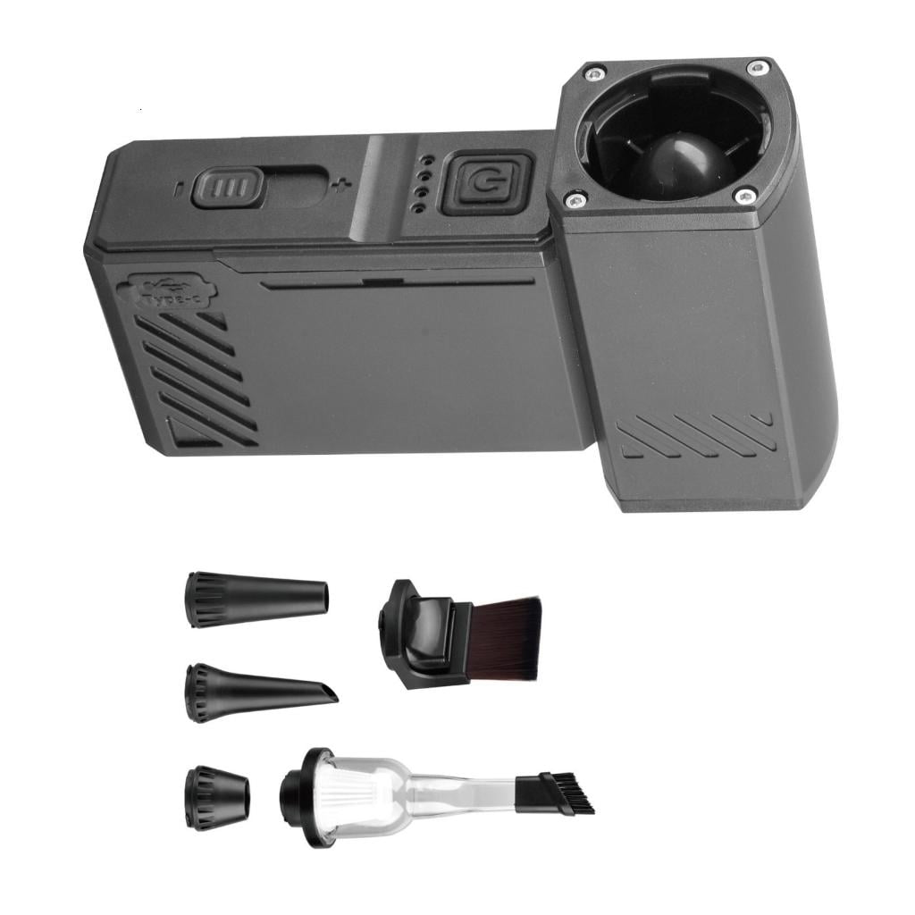 MOMOJIA Cordless Blower 130000RPM Air Duster with Interchangeable Nozzles Light Weight Dust Blower for Outdoor Snow Use