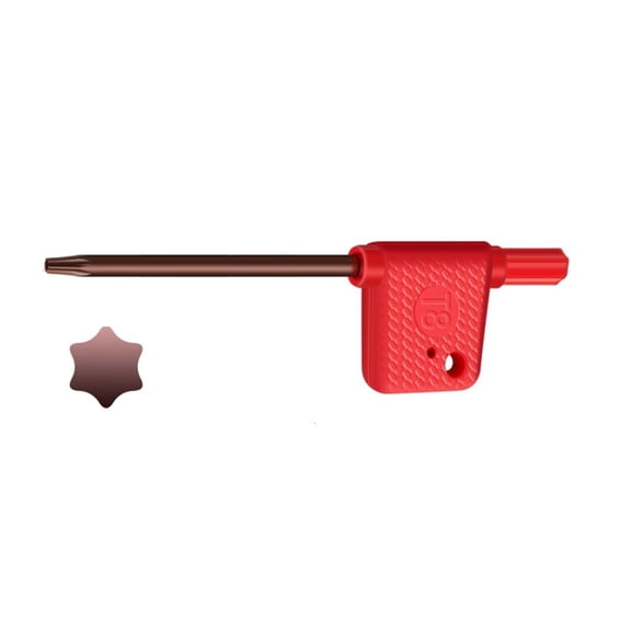 MOMOJIA Corrosion Resistant Torx Key Wrench for Home Maintenance Car Repair DIY Project Tightening and Loosening Screws Tool