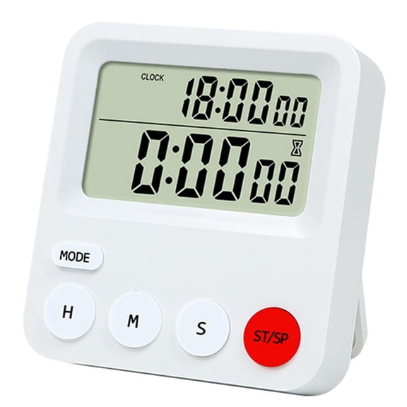 MOMOJIA Countdown Timer with Magnet for Home Bedroom Office Small Alarm Clock 24 Hours Kitchen Digital Timer Alarm Table Clock