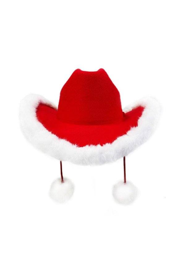 Cowboy Hats With Fringe Accent Comfortable Suitable For Christmas Party