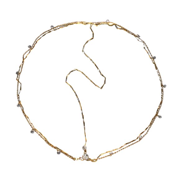 MOMOJIA Crystal Head Chain Elegant Forehead Chain Indian Jewelry Rhinestone Headpiece