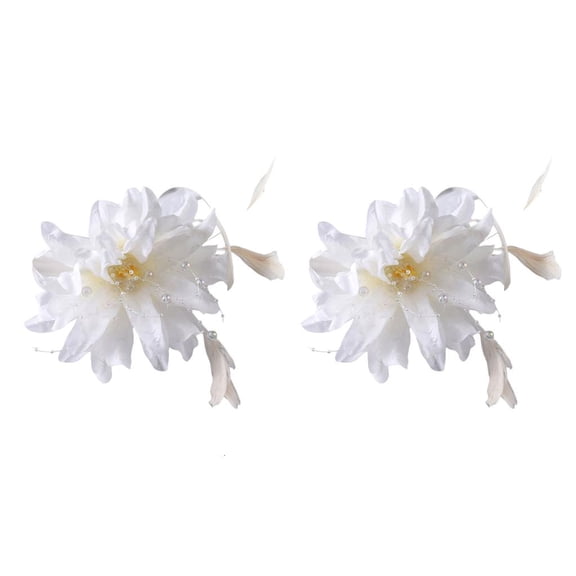 MOMOJIA Curtain Tiebacks Decorative Curtain Holdbacks Retro Flower Curtain Buckles Clips Drapery Holdbacks Office Home Decors