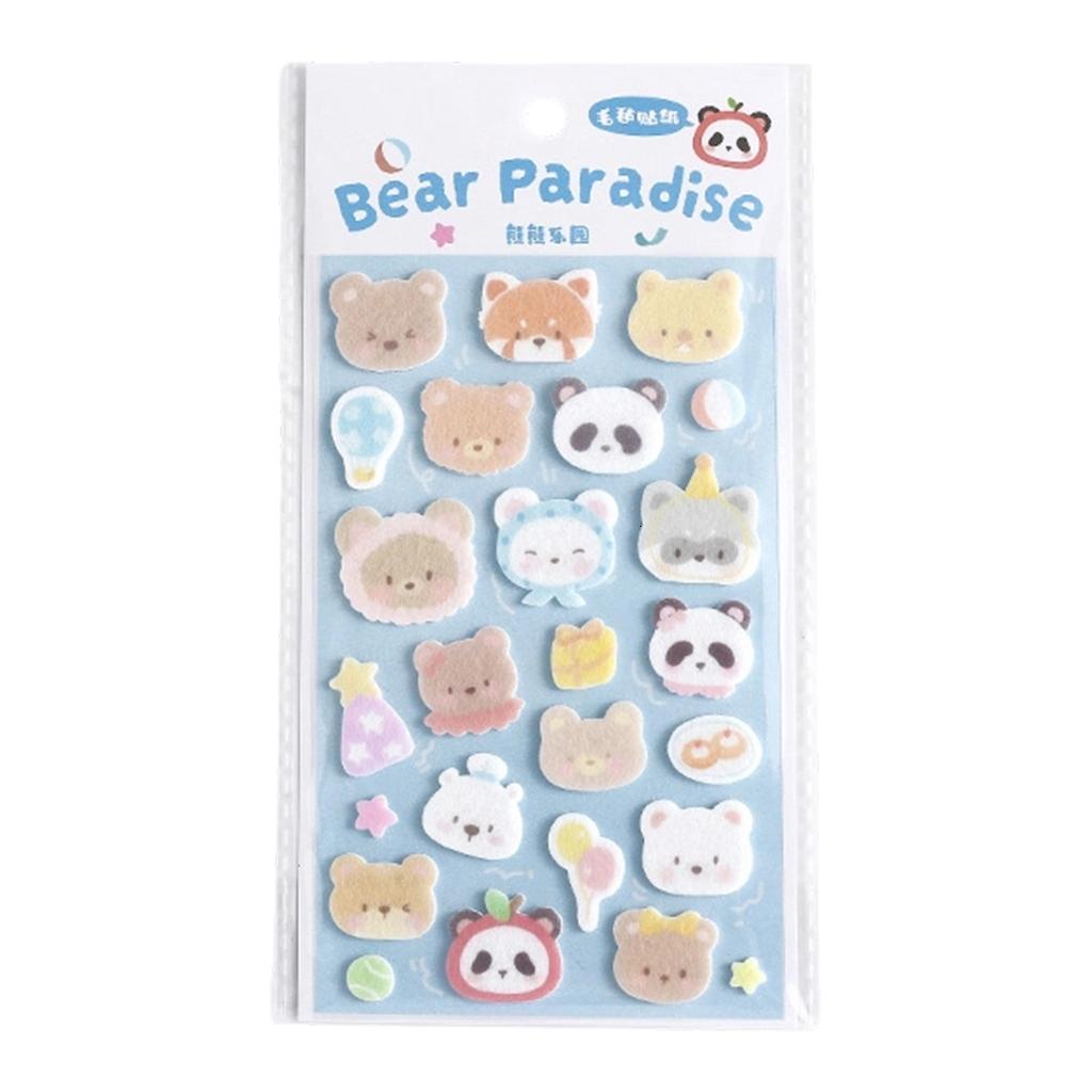 MOMOJIA Cute Puffier Sticker for Kids, 3D Design Sticker for Boys Girls ...