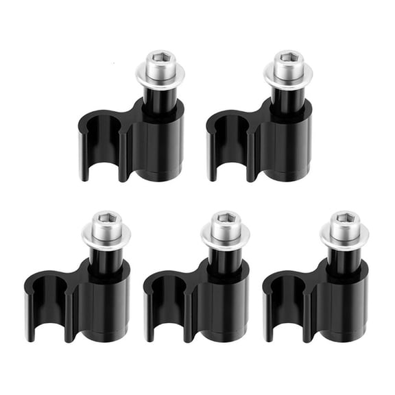 MOMOJIA Cycle Frame Mounted Cable Guide For Brake Hose Pathing And Line Organization