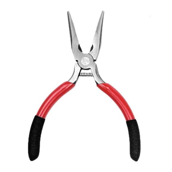 MOMOJIA DIY Atomizer Tool Sharp Nose Pliers Bi-color Handle Needle Nose Pliers Mechanical Rod Heating Wire Special Tool