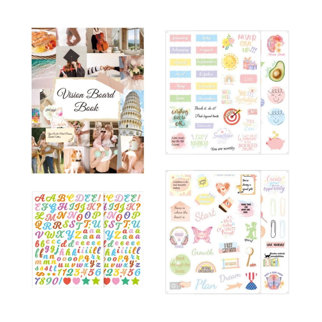 MOMOJIA Decorative Scrapbooking Sticker Decorations Planner Sticker for Album Journals