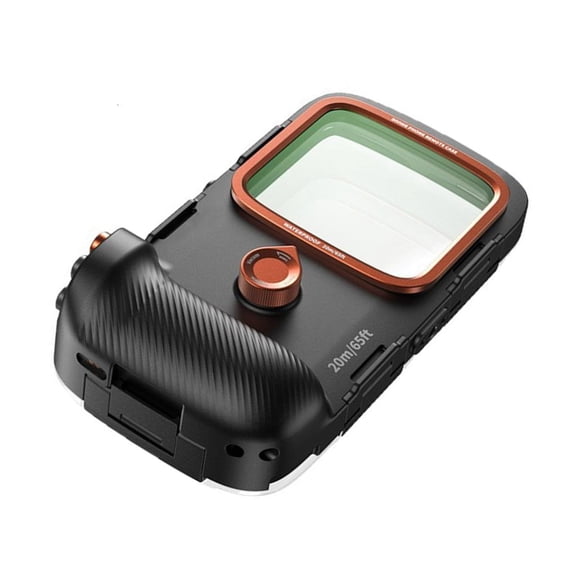 MOMOJIA Deep Dives 20m Waterproof Phone Case Not Fog Design for Underwater Photography