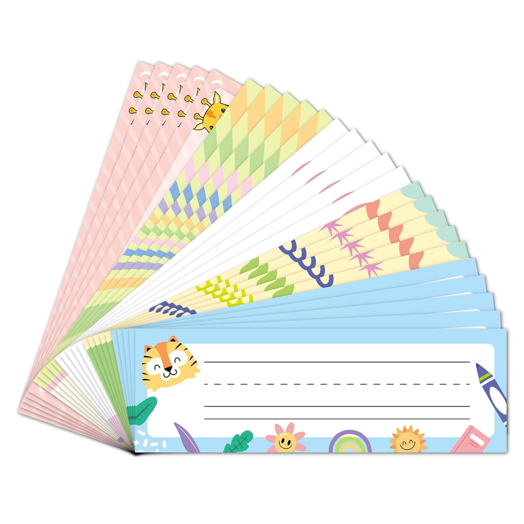 MOMOJIA Desk Name Labels Classroom Name Plate, Kindergarten Name Plate