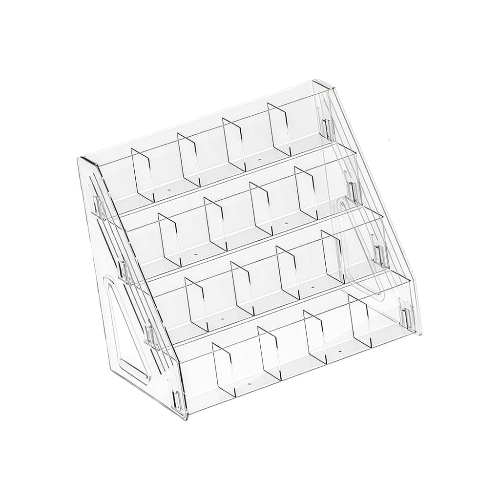 MOMOJIA Desktop Art Marker Organiser Stand Large Capacity Acrylic Marker Pen Storage Rack for Markers Highlighters Pencils