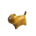 thumbnail image 1 of MOMOJIA Detailed Carved Wood Cats Sculpture Miniature Ornament with Eyecatching Eyes, 1 of 13