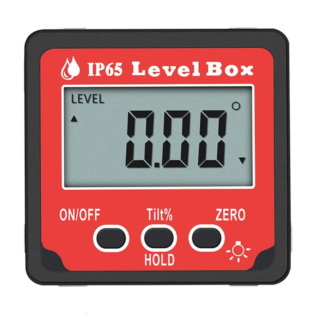 MOMOJIA Electronic Protractor Digital Inclinometer 0-360 Digital Bevel-Gauge Angle Gauge