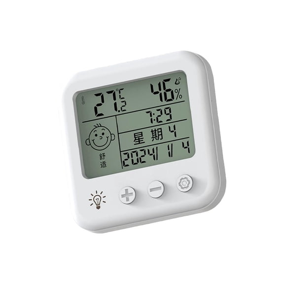 MOMOJIA Digital Hygrometer Thermometers For Home Use High Accuracy Measurement Large Screen Display Easy To Read Number