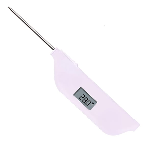MOMOJIA Digital Thermometer for Cooking, Meat,Liquid, Oil,ScalableProbe ,Magnetic Back, Hold Function,Auto Shut Offs
