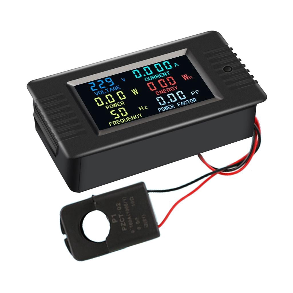 MOMOJIA Digital Power monitors Display Multifunctional Energy Meter ...