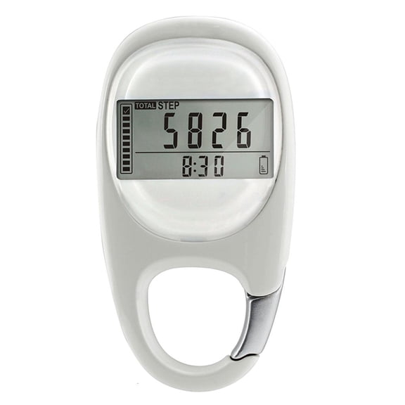 MOMOJIA Walking Counter Step Pedometer for w/ 7-Day Memory Portable Step Counter Walking Distance Counting Equipment Men& Women